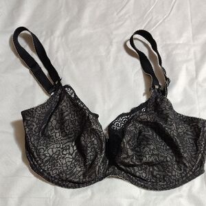 Freya Black Lace Bra 34i